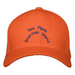 Two Pipes embroidered hats