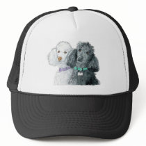 Two Poodles Cap Hat