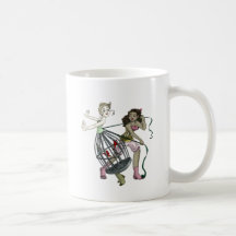 Two Pretty Birds Mugs