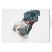 Two Pugs Cards