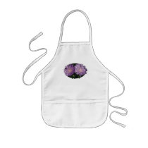 Two Purple Asters Apron