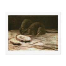 Two Rats, Vincent van Gogh Post Card