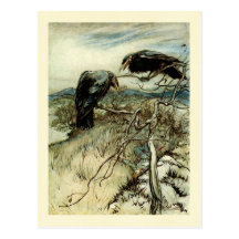 Two Ravens Postcards