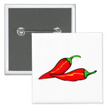 Two Red Chilli Peppers on Side Buttons