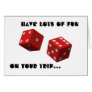 Two Red Dice Greeting Cards