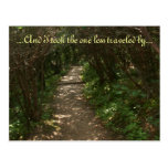 Two roads postcard
