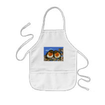 Two robins aprons