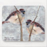 two robins mouse pad