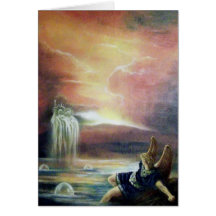 TWO SAINT JOHN AND FALLEN ANGEL GREETING CARDS