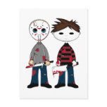 Two Serial Killers Postcard