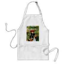 Two Sisters On the Terrace by Renoir Apron