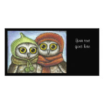 Two sisters photo card template