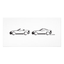Two SLKs Photo Greeting Card
