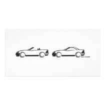 Two SLKs Photo Greeting Card