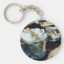 Two Snare Drums Key Chains