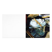 Two Snare Drums Photo Cards