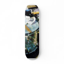 Two Snare Drums Skate Board Deck