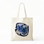 Two Speakers Graphic, Blue Version bags