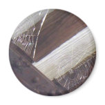 Two Spider Webs Fridge Magnets