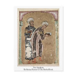 Two Students By Syrian Painter Of The Herbal Book Post Cards