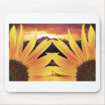 Two Sunflower Sunset