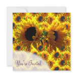 Two Sunflowers Invitations