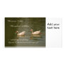 Two Swans - Wedding Theme Personalized Photo Card