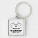 Two Thumbs .. Phlebotomist Keychains
