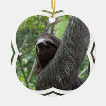 Two Toed Sloth Ornament