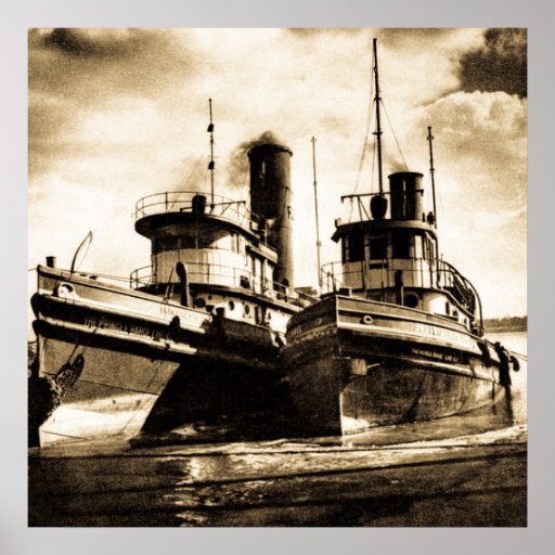 Two Tugs Posters