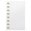 Two White Lilies and Buds stationery
