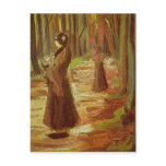 Two Women by Vincent van Gogh Post Cards
