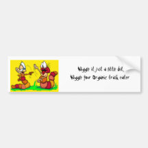 two_worms, Wiggle it just a little bit,, Wiggle... Bumper Stickers