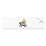 TwoOnBikePicnicBasket082611 Bumper Sticker