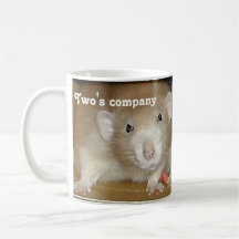 Two's company, three's a squash! mugs