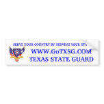 TXSG Recruiting Sticker bumper stickers