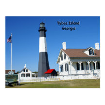 Tybee Island Lighthouse Postcards