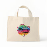 tye dye copy circle, One Love tattoo, One, Love bags