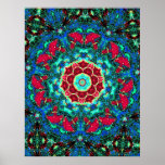 tye dye mushrooms 3 posters