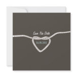 Tying the Knot Wedding Save the Date invitations