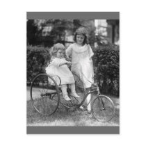 Tyke on Trike, 1920s Post Cards