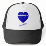 Tyne and Wear Flag Heart with Name hats