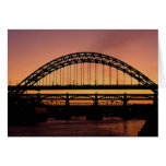 Tyne Bridge, Newcastle, England Card