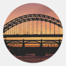 Tyne Bridge, Newcastle, England Stickers