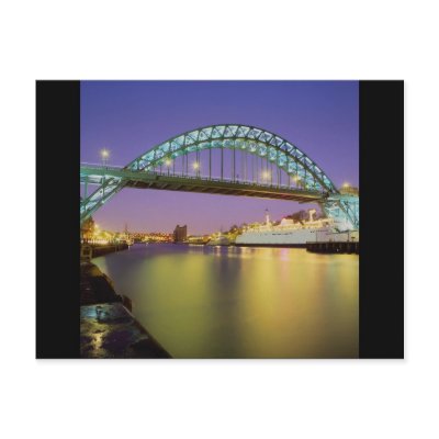 Tyne Bridge, Newcastle-Upon-Tyne, England Postcards