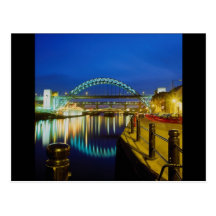 Tyne Bridge, Newcastle-Upon-Tyne, England Post Cards