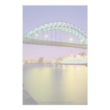 Tyne Bridge, Newcastle-Upon-Tyne, England Stationery Design