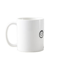 Typewriter key mug CUSTOM LETTERING