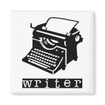 Typewriter Refrigerator Magnet