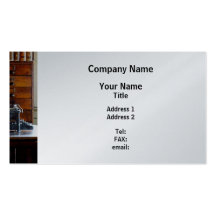 Typewriter - Platinum Finish Business Cards
